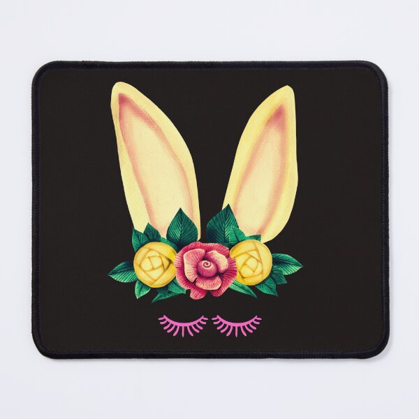 Item preview, Cute Floral Bunny Ears designed and sold by TheCatmeow2000.