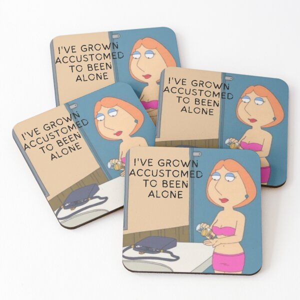 Item preview, I've grown accustomed to been alone  designed and sold by MentalDiaries.