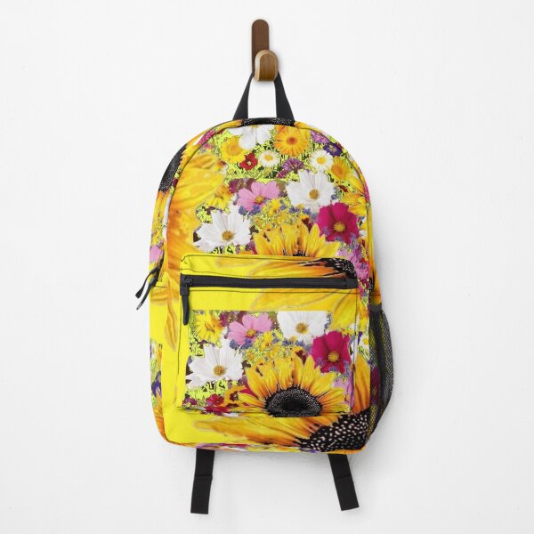 Item preview, YELLOW ABSTRACT SUNFLOWER GARDEN ART designed and sold by sharlesart.