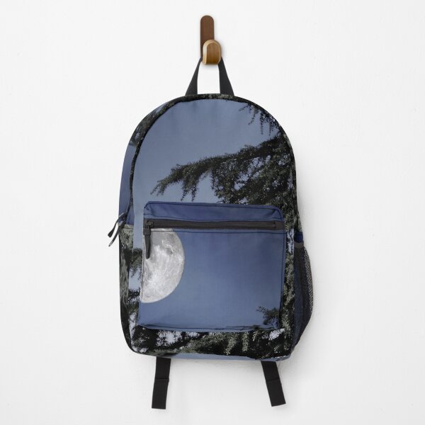 Item preview, Pine Tree on Blue Moonlight designed and sold by ALEX PHOTO DREAMS.
