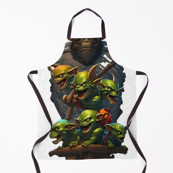 Item preview, Goblin Gang - A Fierce and Colorful Illustration of a Squad of Goblins designed and sold by GalihDA.
