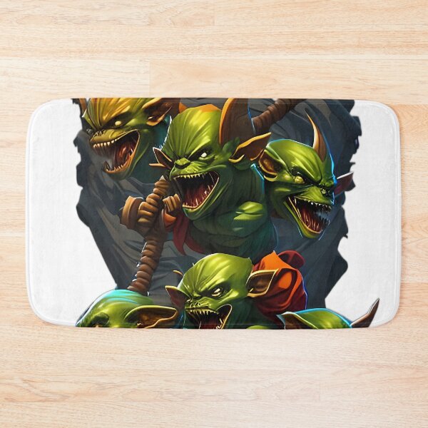 Item preview, Goblin Gang - A Fierce and Colorful Illustration of a Squad of Goblins designed and sold by GalihDA.