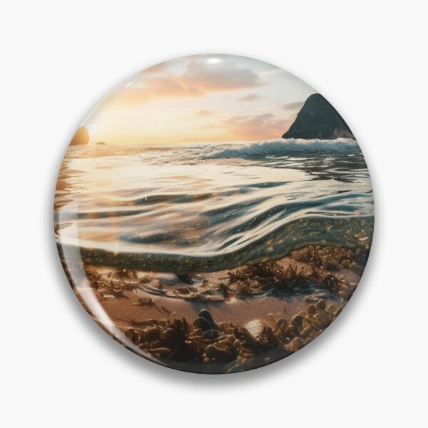Item preview, Tranquil Sunset Seascape- Bringing the Beauty of the Pacific Ocean into Your Home designed and sold by PrettiGreene.