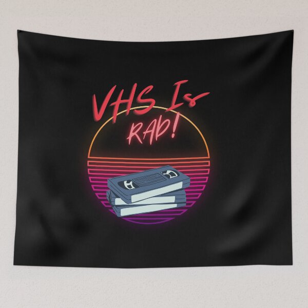 Item preview, VHS Is Rad! designed and sold by AlpacaSmokes.