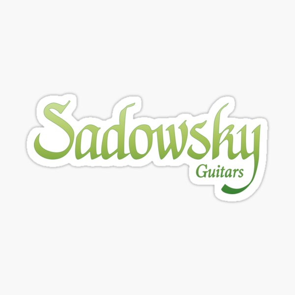 Item preview, Sadowsky Guitars Logo designed and sold by Very Graphic Designs.