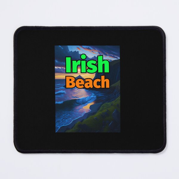 Item preview, Irish Beach Pastel Painting Cliff designed and sold by IrishPOD.