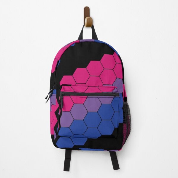 Item preview, Bisexual Pride Flag Hexagon Pattern designed and sold by TheirChoice.