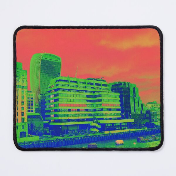 Item preview, London Walkie Talkie Colourful City Scape designed and sold by pocketuni75.