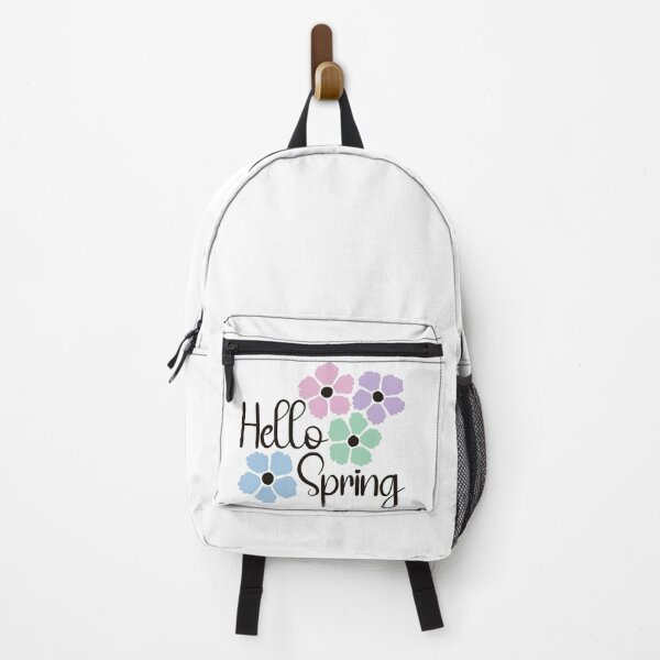 Item preview, Hello Spring Rainbow Flowers designed and sold by CreativeDraws42.