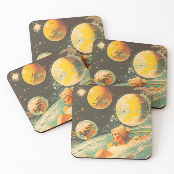 Item preview, Girls Swimming in Space Vintage designed and sold by Synthetic-Dream.