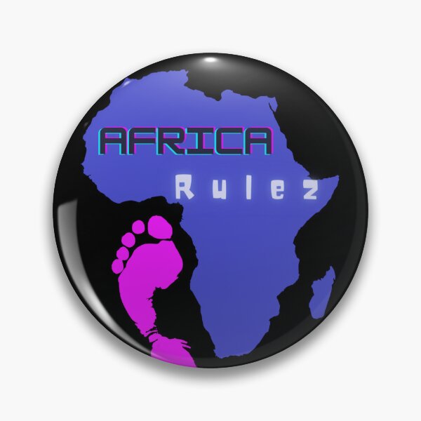 Item preview, Come As You Are:  Africa Rulez Neon Blue  designed and sold by G-funkle.