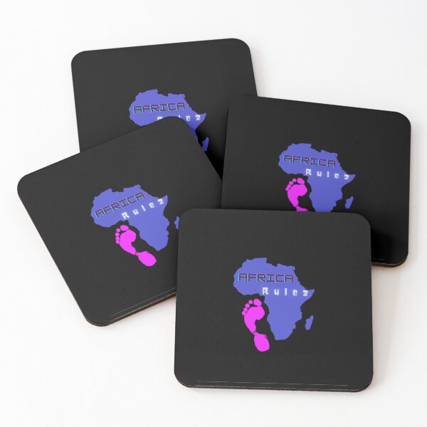 Item preview, Come As You Are:  Africa Rulez Neon Blue  designed and sold by G-funkle.