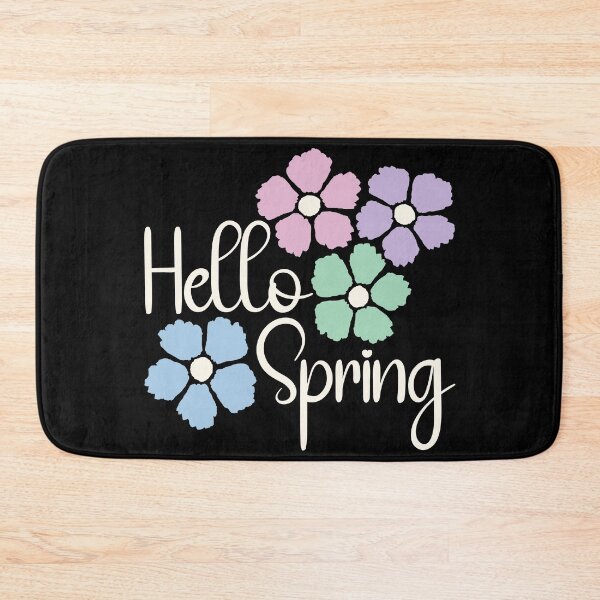 Item preview, Hello Spring Rainbow Flowers designed and sold by CreativeDraws42.