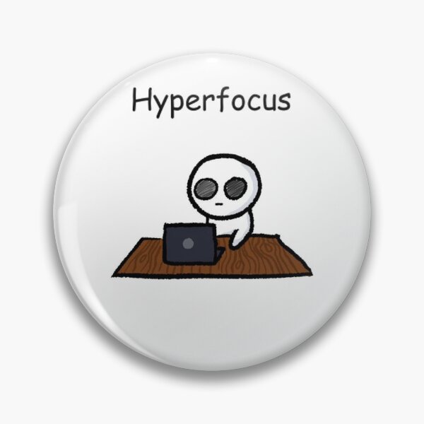 Item preview, Hyperfocus Autism Creature designed and sold by nerdicorn1001.