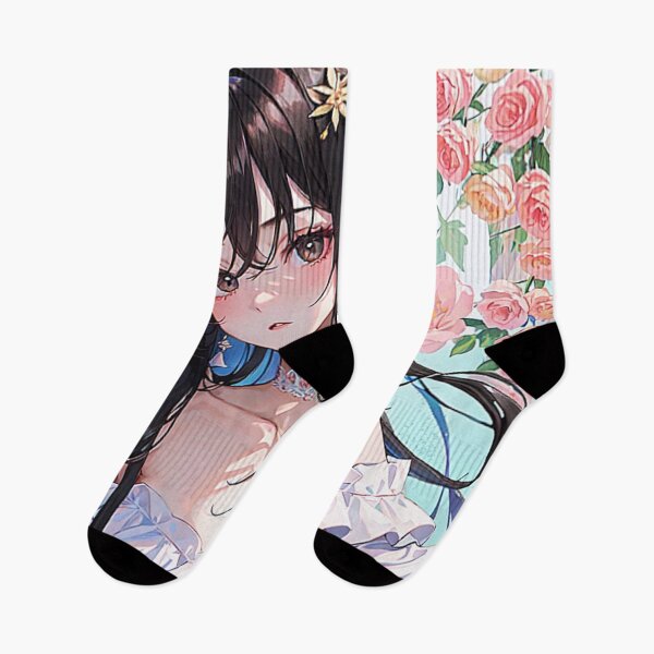 Item preview, Cute Black-Haired Anime Girl designed and sold by ViridianSonder.