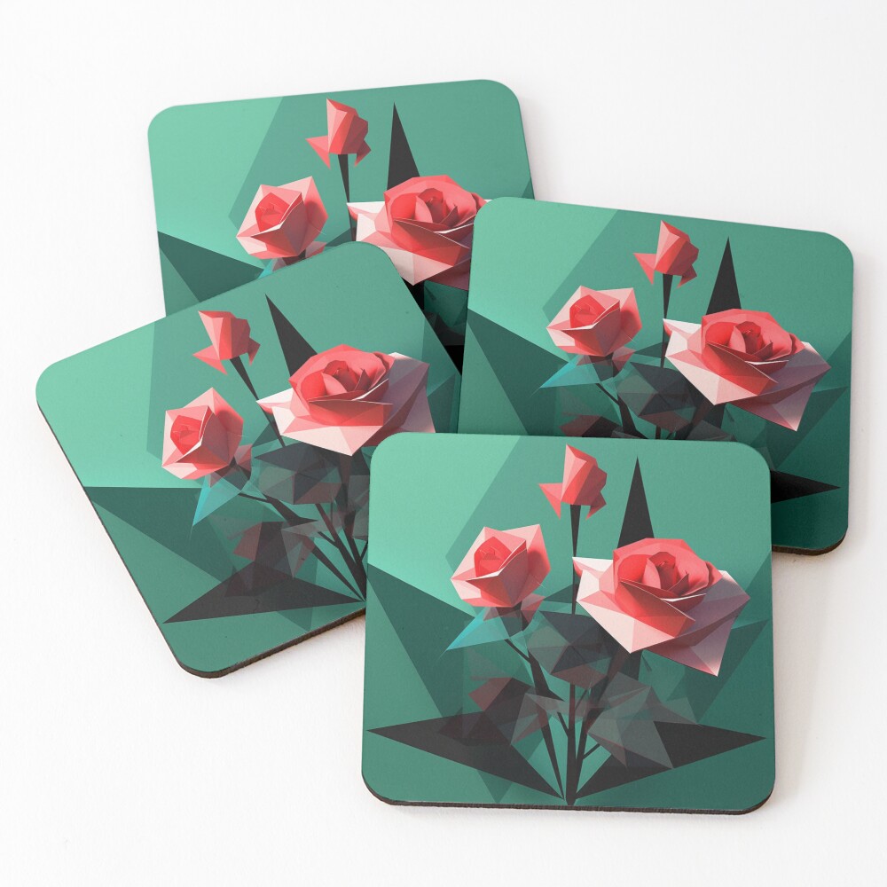 Item preview, Coasters (Set of 4) designed and sold by FloralSemblance.