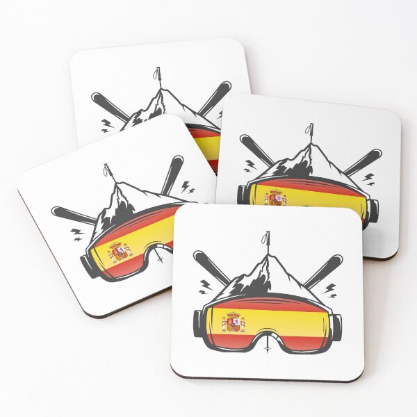 Item preview, Spain Ski Goggles Skiing Souvenir designed and sold by JackCurtis1991.