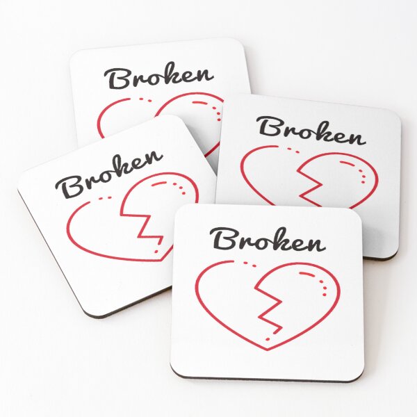 Item preview, Broken Heart - Heart Design - Broken Heart Shape - Broken Heart Shape Images - Broken Heart Design Drawing - Broken Heart Design Tattoo - Broken Heart Design Clothes designed and sold by surprise-to-me.