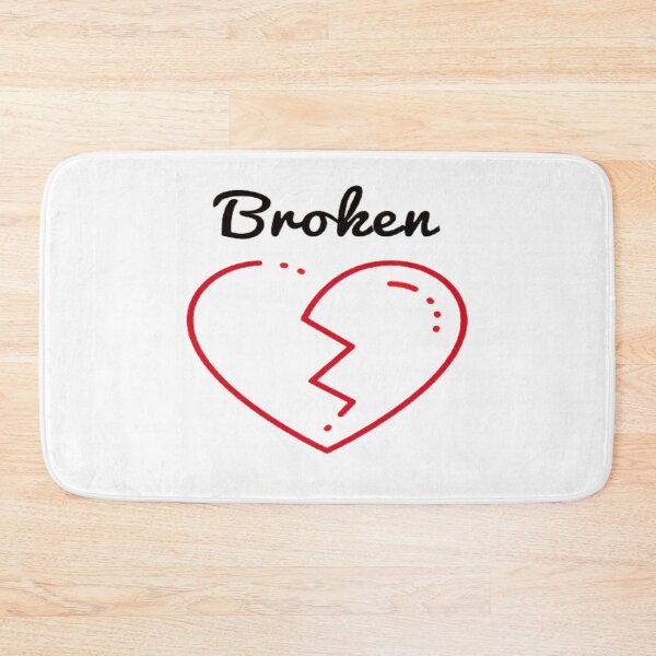 Item preview, Broken Heart - Heart Design - Broken Heart Shape - Broken Heart Shape Images - Broken Heart Design Drawing - Broken Heart Design Tattoo - Broken Heart Design Clothes designed and sold by surprise-to-me.