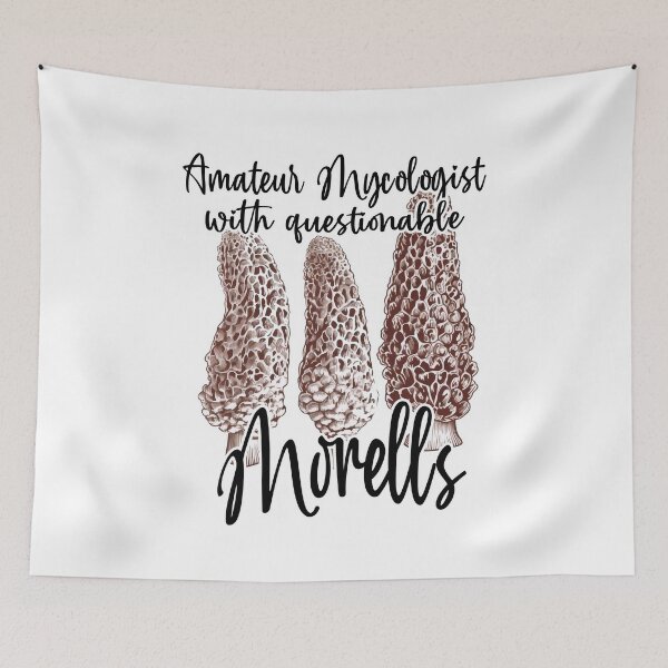 Item preview, Amateur mycologist with questionable morels designed and sold by knuppify.
