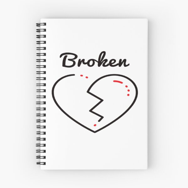 Item preview, Broken Heart - Heart Design - Broken Heart Shape - Broken Heart Shape Images - Broken Heart Design Drawing - Broken Heart Design Tattoo - Broken Heart Design Clothes designed and sold by surprise-to-me.