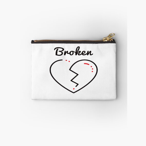 Item preview, Broken Heart - Heart Design - Broken Heart Shape - Broken Heart Shape Images - Broken Heart Design Drawing - Broken Heart Design Tattoo - Broken Heart Design Clothes designed and sold by surprise-to-me.