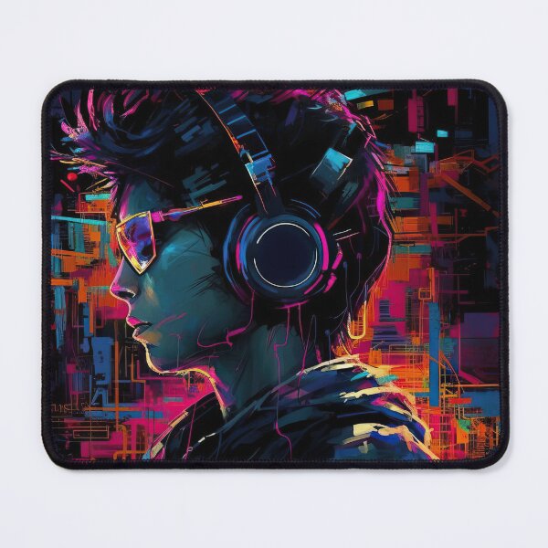 Item preview, Cyberpunk Gamer Boy designed and sold by WildWho.