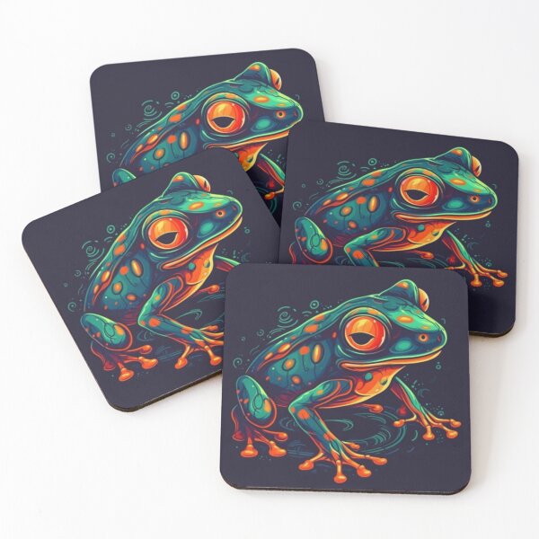 Item preview, psychedelic frog II designed and sold by vcress.