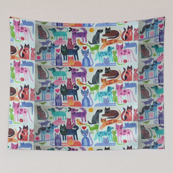 Item preview, Dogs Cats and birds designed and sold by Karin Zeller.