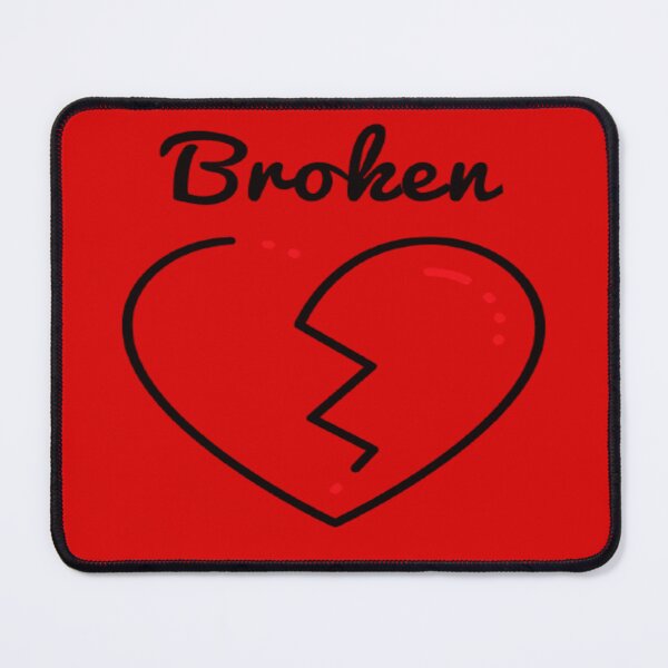 Item preview, Broken Heart - Heart Design - Broken Heart Shape - Broken Heart Shape Images - Broken Heart Design Drawing - Broken Heart Design Tattoo - Broken Heart Design Clothes designed and sold by surprise-to-me.