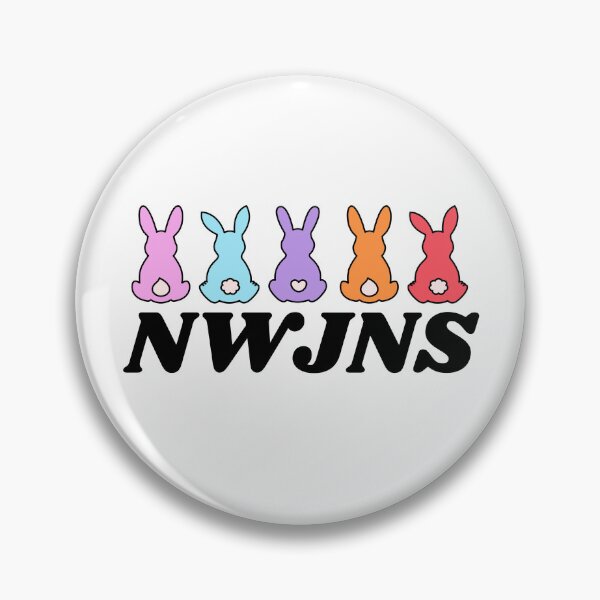 Item preview, NewJeans Bunnies, New Jeans Logo and Mascot Bunny, Kpop NWJNS Merch, Ditto designed and sold by Julia Dorian.