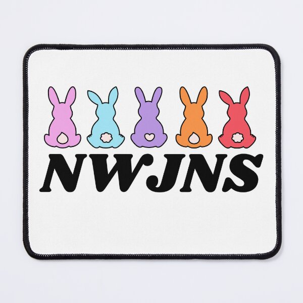 Item preview, NewJeans Bunnies, New Jeans Logo and Mascot Bunny, Kpop NWJNS Merch, Ditto designed and sold by Julia Dorian.