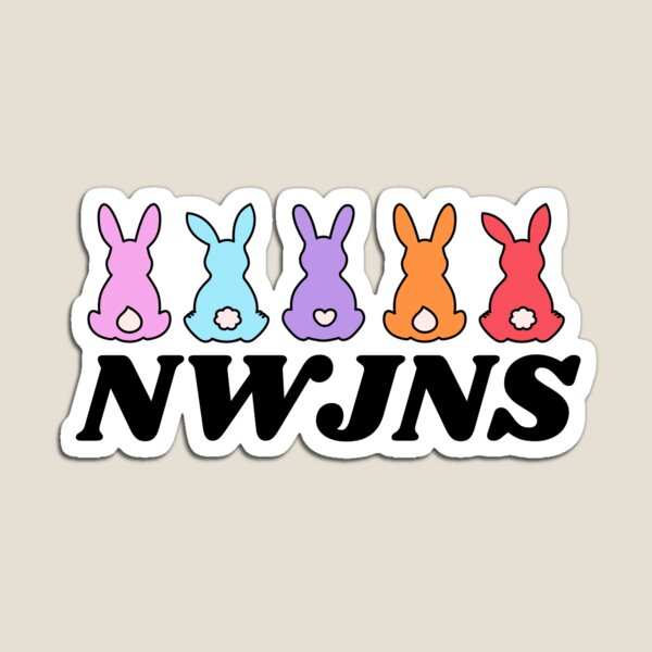 NewJeans Bunnies, New Jeans Logo and Mascot Bunny, Kpop NWJNS