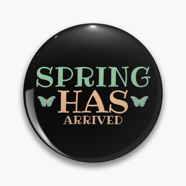 Item preview, Spring has arrived, with two colorful butterflies designed and sold by Drzamag.
