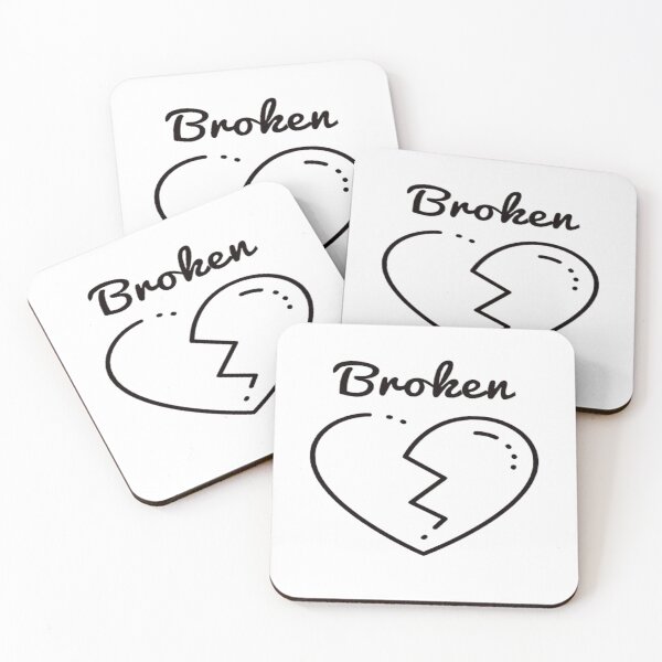 Item preview, Broken Heart - Heart Design - Broken Heart Shape - Broken Heart Shape Images - Broken Heart Design Drawing - Broken Heart Design Tattoo - Broken Heart Design Clothes designed and sold by surprise-to-me.