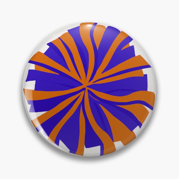 Item preview, Pom pom orange and blue designed and sold by ShanusAdele.