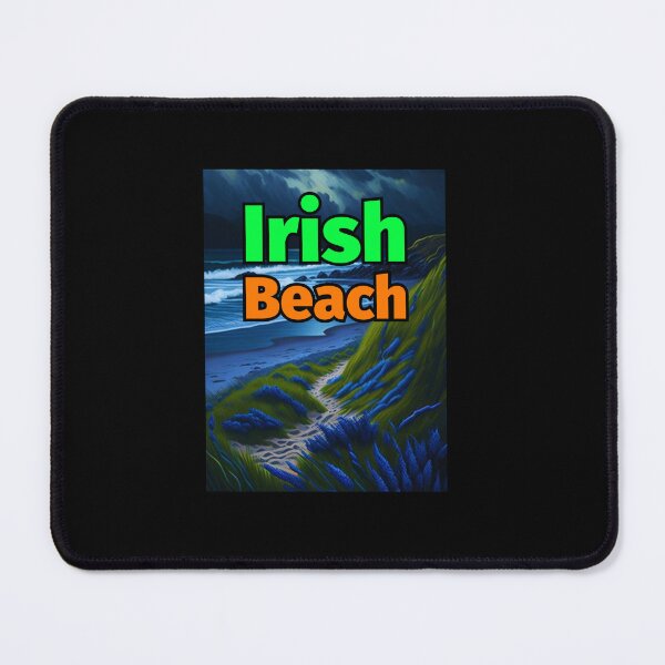 Item preview, Irish Beach Pastel Painting Dark Sky designed and sold by IrishPOD.