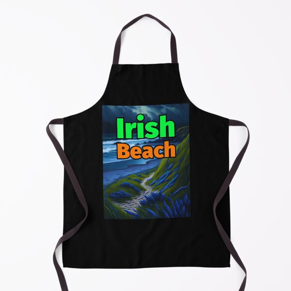 Item preview, Irish Beach Pastel Painting Dark Sky designed and sold by IrishPOD.