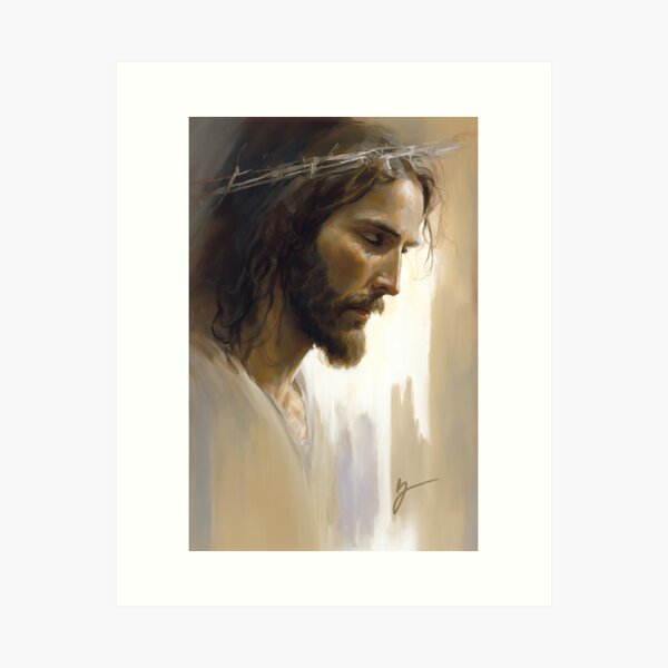 Item preview, Jesus of Nazareth designed and sold by Greg Collins Fine Art.