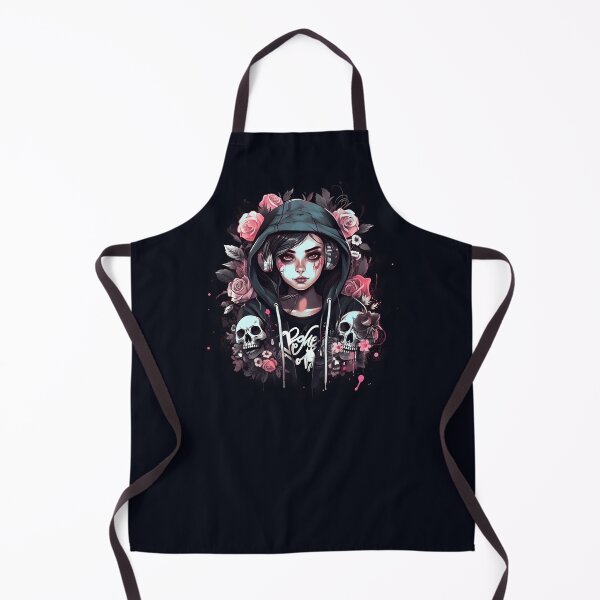 Item preview, Gothic Anime Girl - Horror Can Be Cute designed and sold by Mobius Spot Collective.