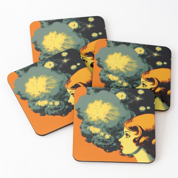 Item preview, Star Explosion Vintage Surrealism designed and sold by Synthetic-Dream.