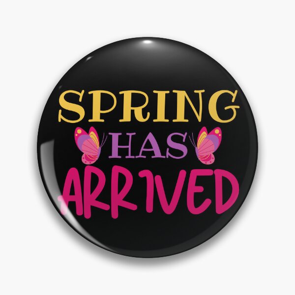 Item preview, Spring has arrived, with two colorful butterflies designed and sold by Drzamag.