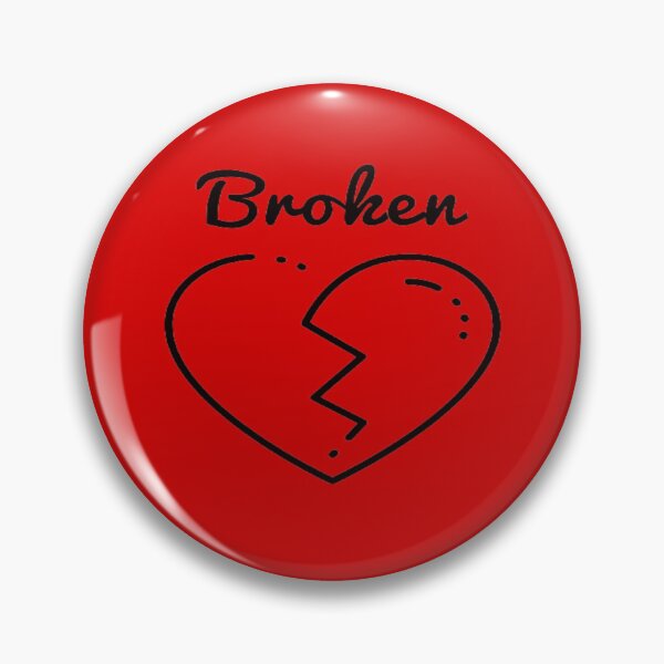 Item preview, Broken Heart - Heart Design - Broken Heart Shape - Broken Heart Shape Images - Broken Heart Design Drawing - Broken Heart Design Tattoo - Broken Heart Design Clothes designed and sold by surprise-to-me.