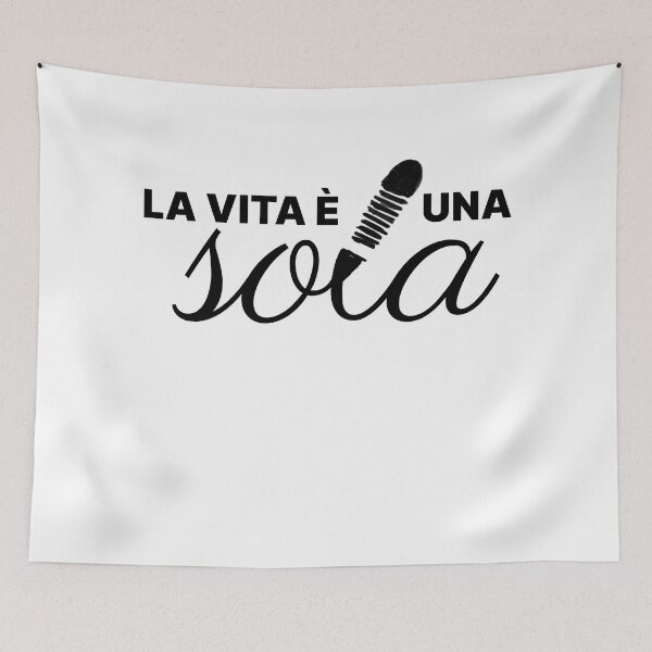 Item preview, La vita è una sola designed and sold by marinellads.