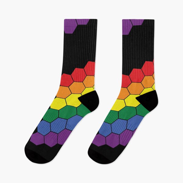 Item preview, Hexagon Rainbow Pattern designed and sold by TheirChoice.
