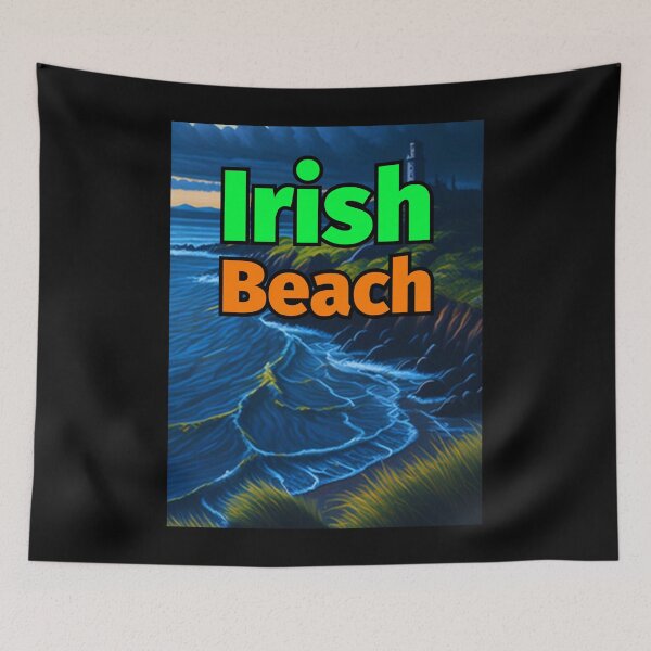Item preview, Irish Beach Pastel Painting Lighthouse designed and sold by IrishPOD.