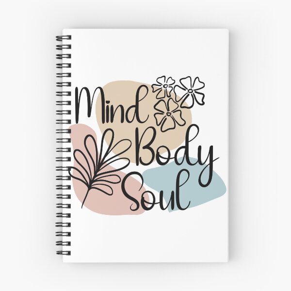 Item preview, Mind Body Soul Abstract Modern Floral designed and sold by CreativeDraws42.