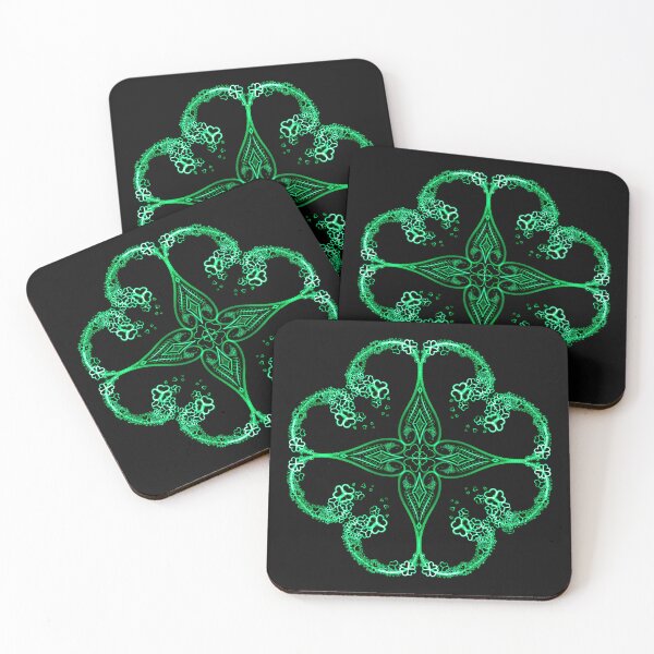 Item preview, St. Patricks Shamrock Mandala designed and sold by VidiStudios.