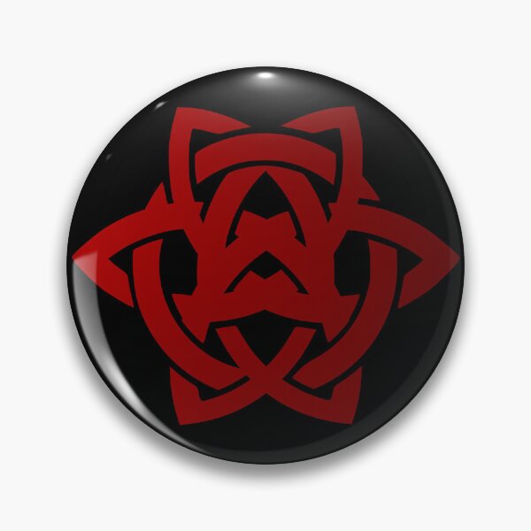 Item preview, Double Red Celtic Triquetra Flower Sacred Geometry designed and sold by Depic Spirit.