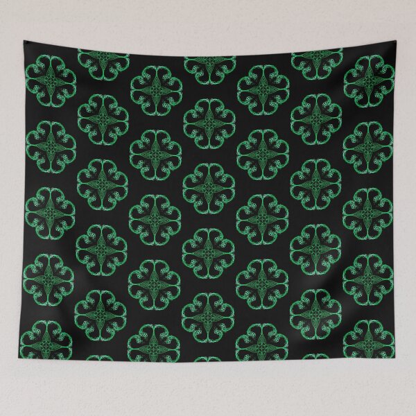 Item preview, St. Patricks Shamrock Mandala designed and sold by VidiStudios.